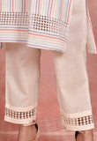 Multi Coloured Stripes Kurta with White Pants